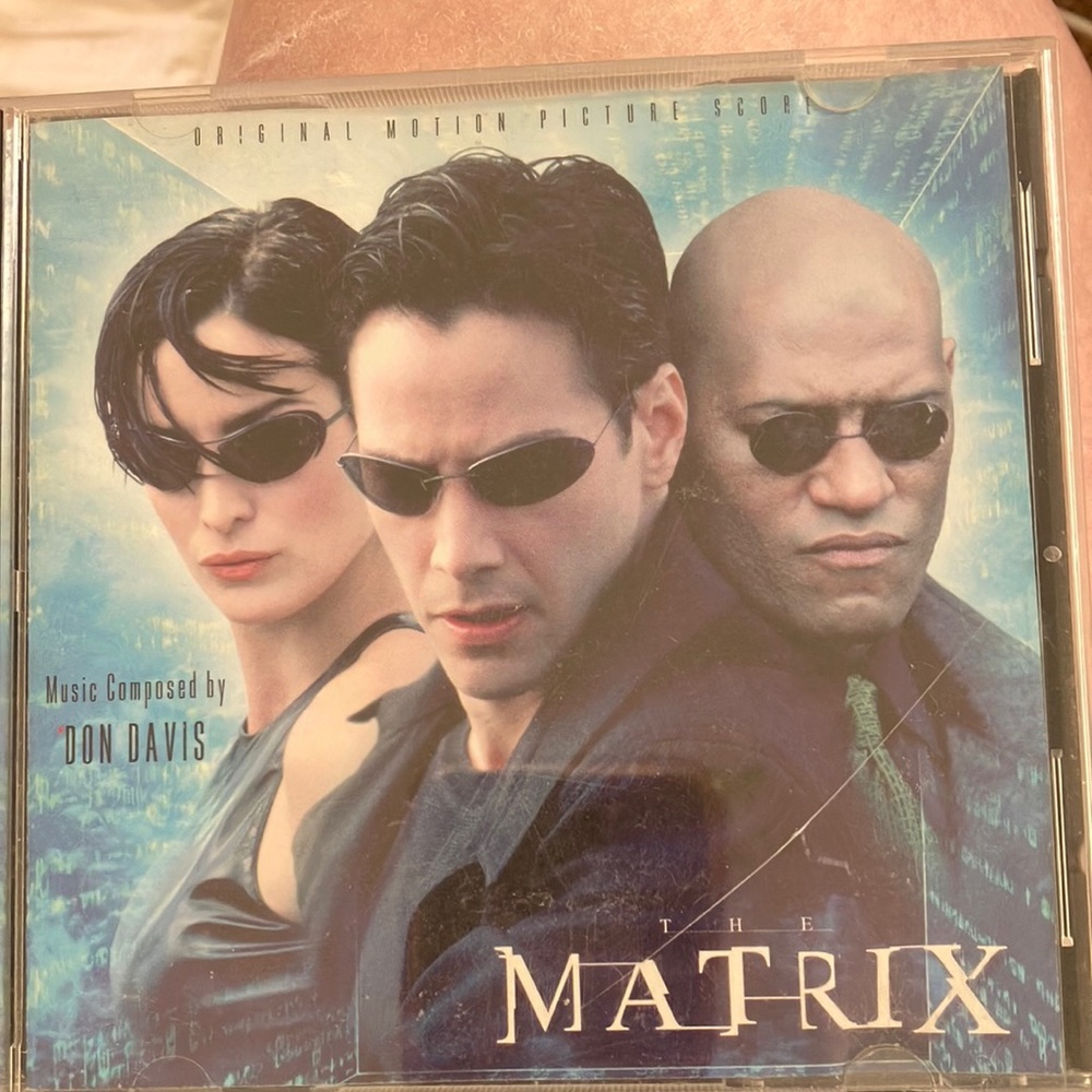 The matrix soundtrack cd